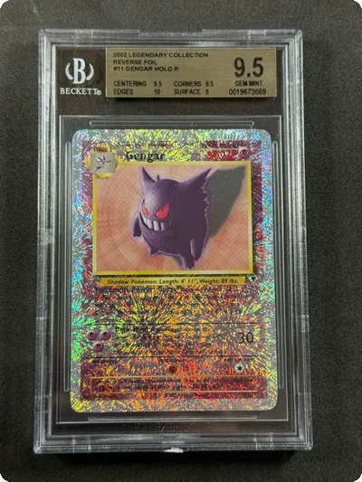 Pokemon Gengar Legendary Collection Reverse Holo BGS 9.5 GEM MINT PSA POP 5